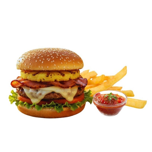 Hamburguesa Hawaiana